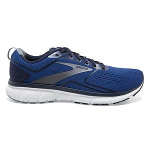 Brooks Transmit 3 Mens Road Running Shoes Navy/Grey/White | USA-RDB329504